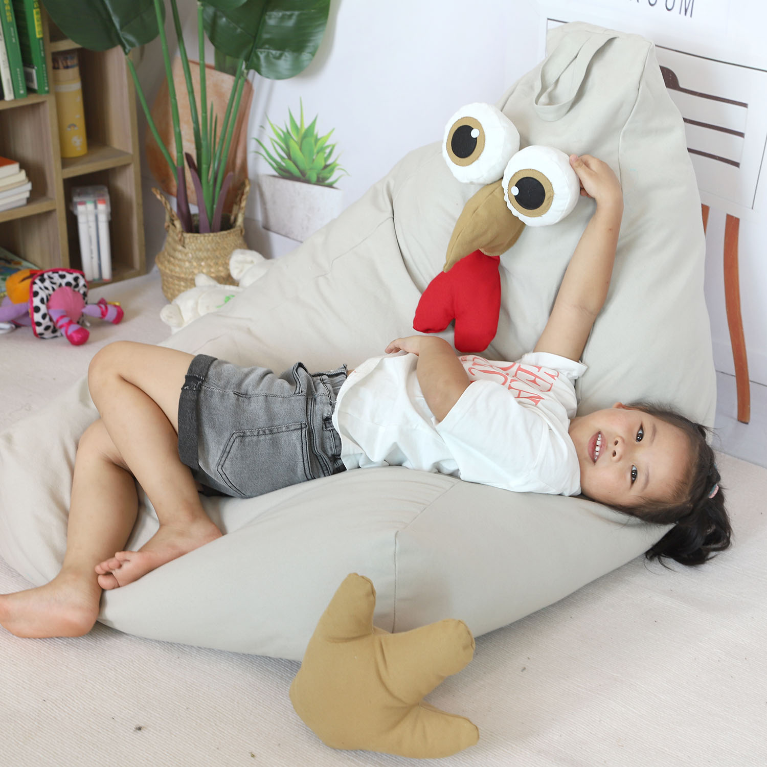 纯棉帆布容量特大舒适