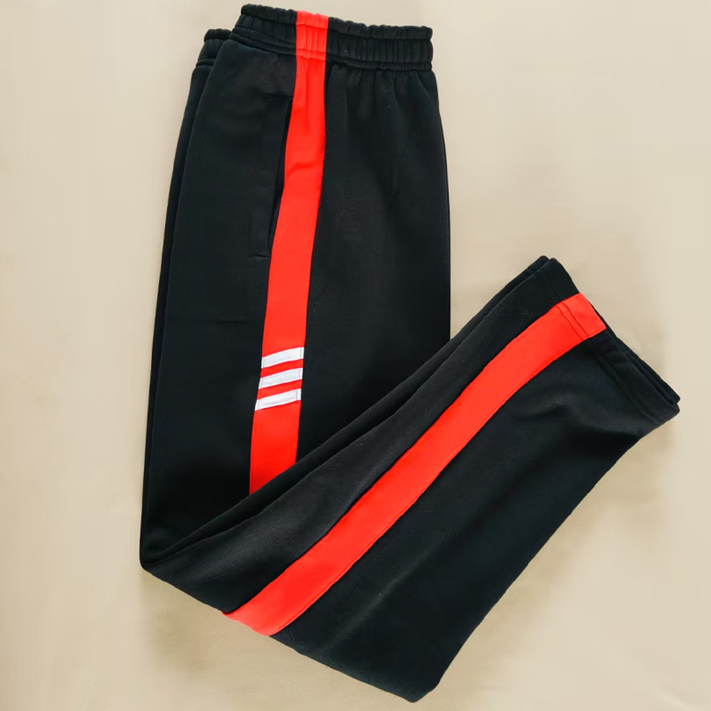 藏蓝色直口校服运动裤四季款定制