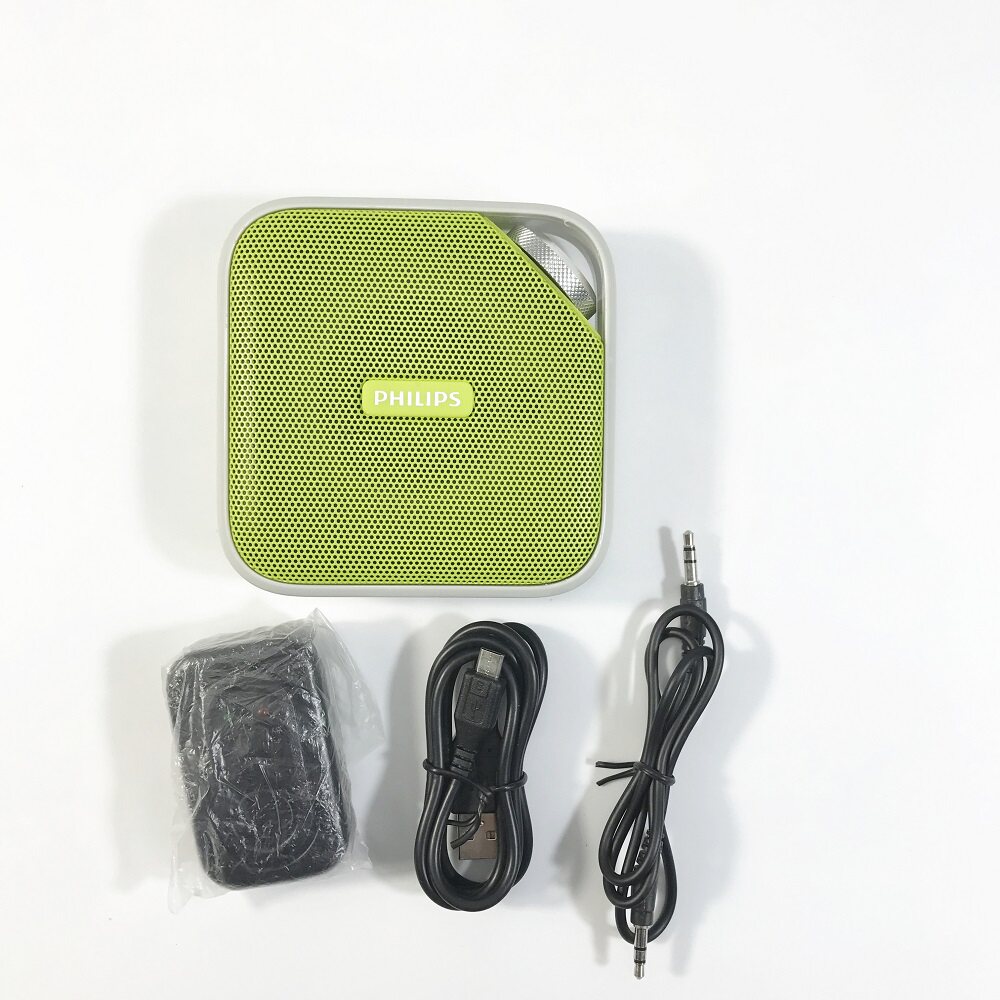 Philips/飞利浦 BT2500无线蓝牙音箱 免提通话 户外便携小音响AUX