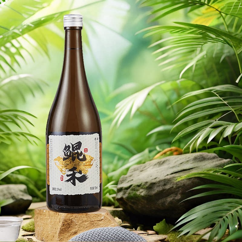 日式清酒糯米酒750ml发酵酒15度