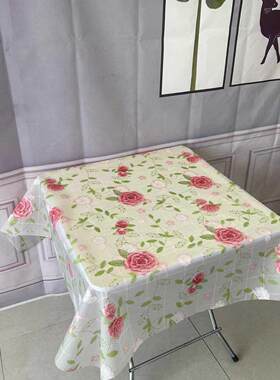 茶几家用防水可裁剪桌布PEVA