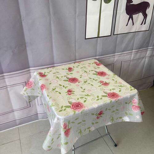 茶几家用防水可裁剪桌布PEVA