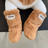 加绒加厚袜套宝宝地板袜冬季 婴儿秋冬季 新款 外出保暖袜子Z468