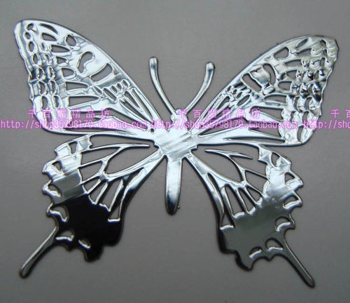 蝴蝶 手机贴纸 金属贴 死神logo LOVELESS 死神冥蝶 动漫周边