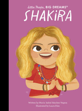 预售 英文原版 Shakira: Volume 95 小人物，大梦想：夏奇拉