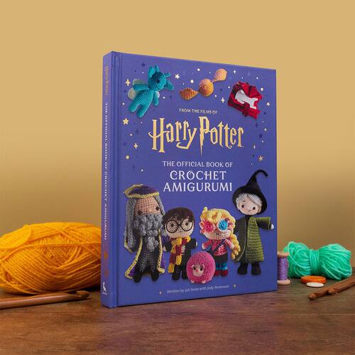 现货【外图原版】哈利波特 官方钩织拼布书 Harry Potter The Official Book of Crochet Amigurumi 英文原版 Jody Revenson