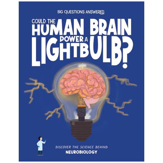 预售 英文原版 Could the Human Brain Power a Lightbulb? 人脑能为灯泡供电吗？ 饥饿番茄出版,The Big Questions Answered 系列