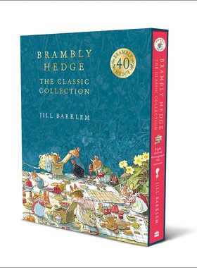 现货 外图原版 野蔷薇村的故事 40周年精装 The Brambly Hedge Complete Collection儿童英伦田园风童话JillBarklem