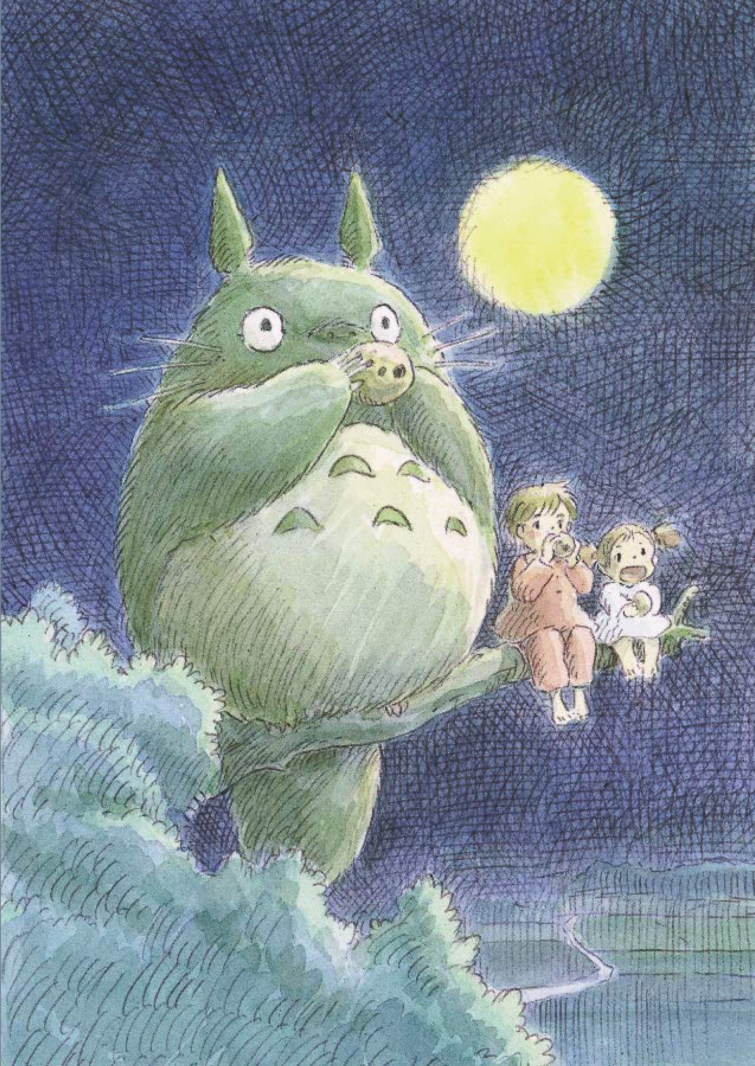 英文原版 宫崎骏概念艺术笔记本，送给吉卜力影迷的礼物 My Neighbor Totoro Journal（龙猫笔记本/日记本）