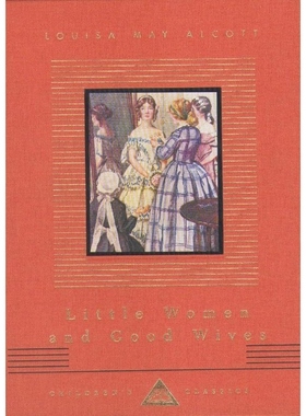 预售 英文原版 Everymans Library文学经典系列 小妇人与好妻子 收藏版插图版 Little Women
