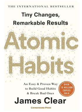 预售 英文原版 原子习惯 Atomic Habits