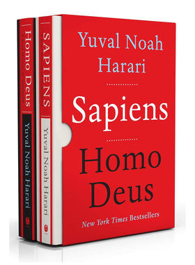 预售 英文原版 智人/未来简史 Sapiens/Homo Deus box set
