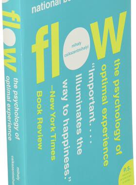 预售 英文原版 心流zui佳体验的心理学Flow The Psychology of Optimal Experience契克森米哈赖