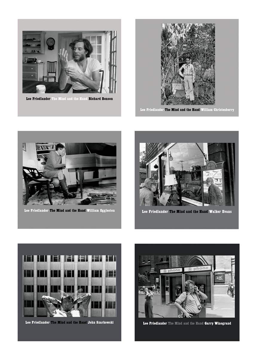 现货 英文艺术 Lee Friedlander The Mind and the Hand 李 弗里德兰德：心与手【外图英文艺术】