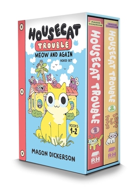 预售 英文原版 家猫的烦恼2册 HOUSECAT TROUBLE 2C BOX SET