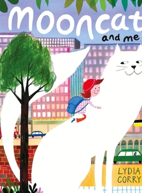 预售【外图英文绘本】月亮猫和我Mooncat and Me 3-6岁儿童情感启蒙故事绘本 英文原版 培养社交外向调节不安情绪