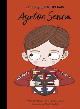 预售 英文原版 Ayrton Senna 小人物，大梦想：艾尔顿·塞纳