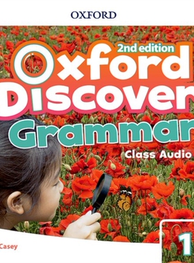 现货 英文原版 Oxford Discover Level 1 Grammar Class Audio CDs 牛津探索 1级别 课程音频