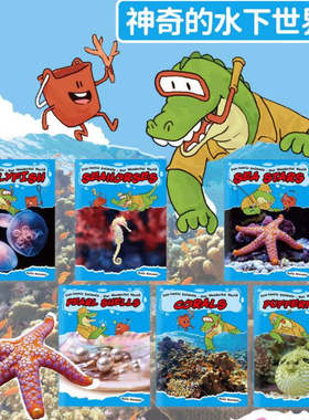 现货 英文童书 “趣”读科普合辑（24册） Fun-tastic Animals - Fierce Animals  [GSTS]