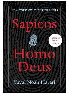 预售 英文原版 智人/未来简史 Sapiens/Homo Deus Box Set w/Bonus Material