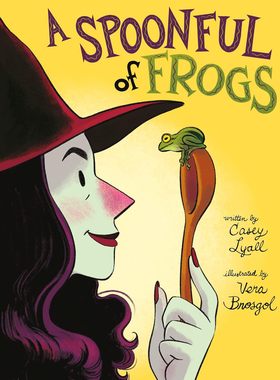 现货 英文原版 A Spoonful of Frogs: A Halloween Book for Kids