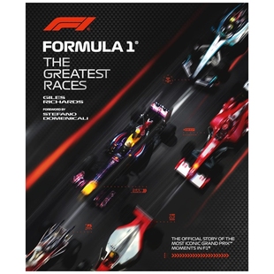 Races F1官方指南 Formula 比赛 ：史上伟大 一级方程式 Greatest The 英文原版 预售