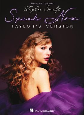 预售 英文原版 Taylor Swift - Speak Now (Taylor's Version): Piano/Vocal/Guitar Songbook 泰勒·斯威夫特（Taylor Swift）