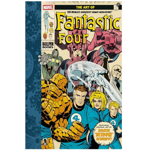 预售 英文原版 Art of Fantastic Four 神奇四侠设的艺术 漫威漫画 超大开本精装版