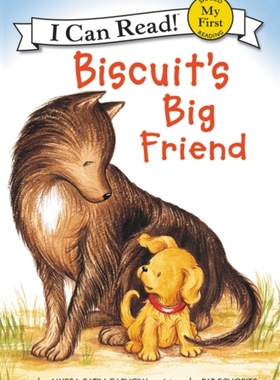 现货 英文书原版Biscuit's Big Friend (My First I Can Read)私房书单小饼干狗