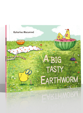 现货 英文童书 美味虫虫（1册）A Big Tasty Earthworm  [GSTS]