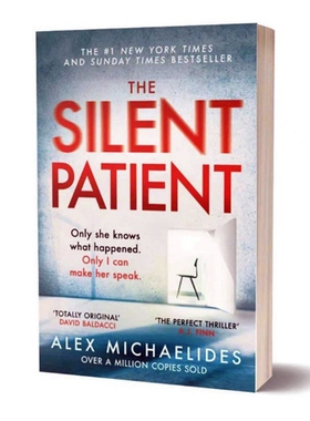 预售 英文原版 沉默的病人  The Silent Patient 推理惊悚小说 Alex Michaelides