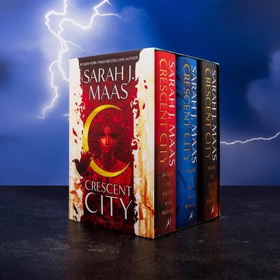 新月城精装盒套装英文