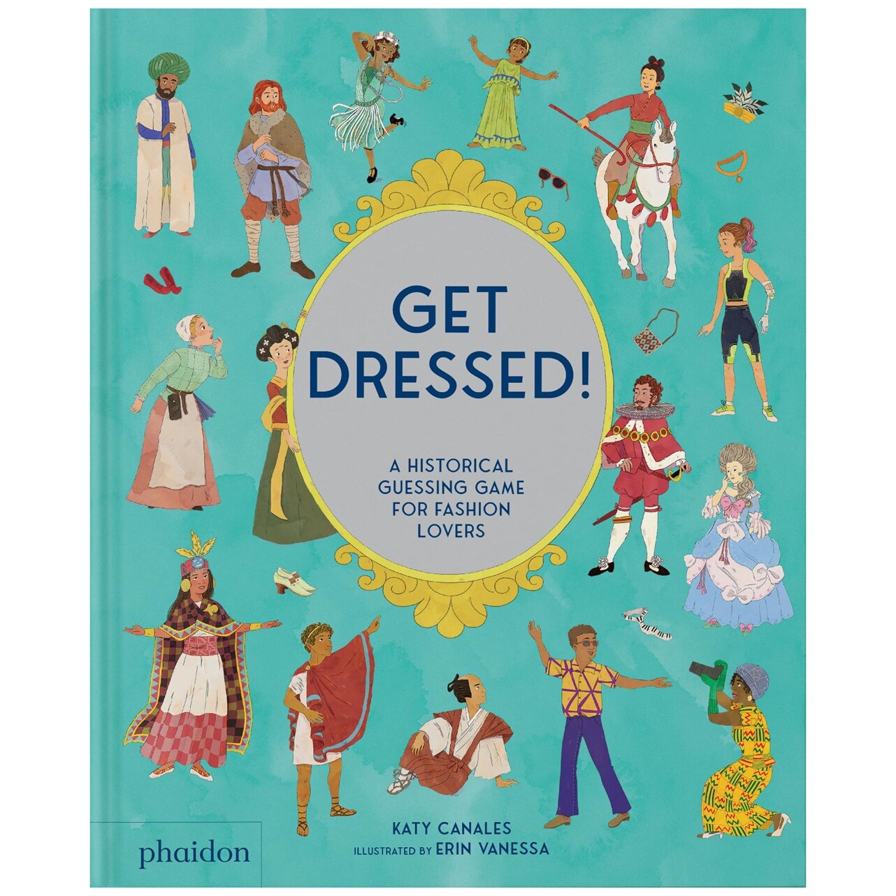 预售 英文原版 Get Dressed! 穿好衣服！：时尚爱好者的历史猜谜游戏