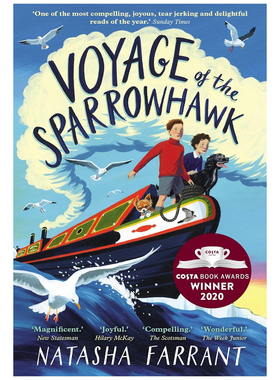 预售 英文原版 雀鹰之旅（娜塔莎·法兰特）2020 年科斯塔儿童图书奖 Voyage of the Sparrowhawk