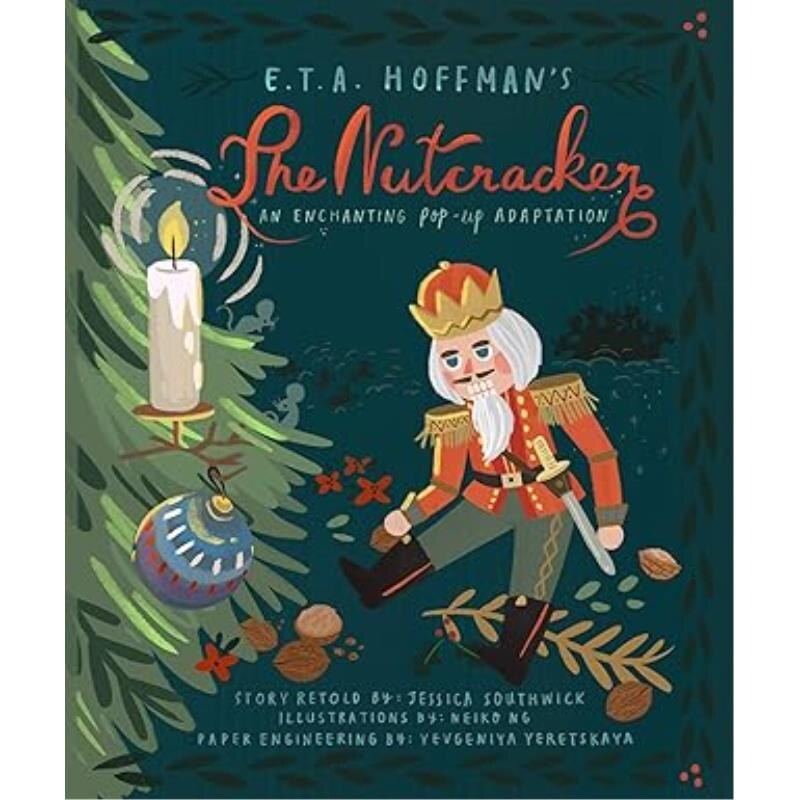 现货 英文原版 胡桃夹子立体书经典童话故事绘本 The Nutcracker An Enchanting Pop Up