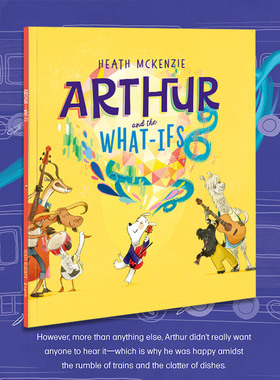 现货 英文童书 亚瑟的猜想（1册） Arthur and the WHAT-IFS  [GSTS]