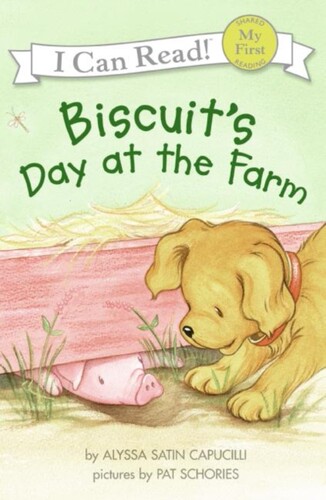 现货英文绘本饼干狗 汪培珽书单Biscuit's Day at the Farm小饼干狗在农场的一天 幼儿启蒙故事书 儿童英语原版绘本 分级读物