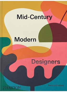 预售 英文原版 中古现代主义设计师辞典 Mid-Century Modern Designers 中古风 MCM 全球300位先驱全记录