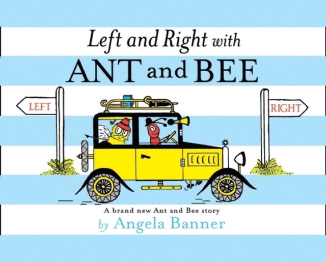【外图英文】left and right with ant and bee(绘本)蚂蚁和蜜蜂左右