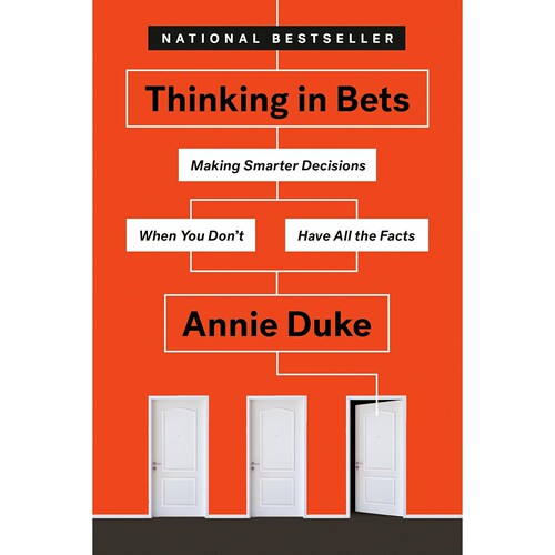预售 英文原版 对赌：信息不足时如何做出明智决策 Thinking in Bets