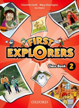 现货 英文原版 First Explorers: Level 2: Class Book 第一次探索者 2级别 课程书