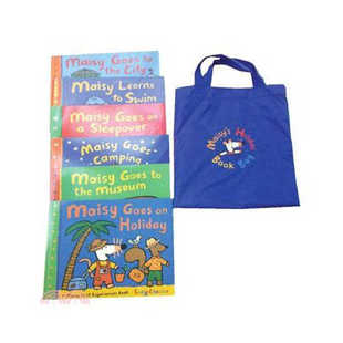 现货 英文原版 Maisy’s Holiday Book Bag（Contains 6 maisy books） 梅西的节日书包