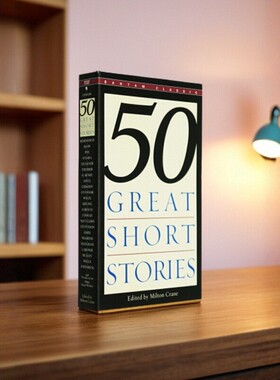 预售 外图原版 50篇短篇小说故事 Fifty Great Short Stories 外国文学原版书 收录海明威契诃夫等 bantam classics出版社 小开本
