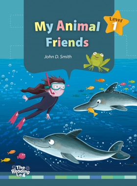 预售【外图原版】The Reading Lab 1: My Animal Friends (with Caves Websource)阅读实验室1：动物朋友