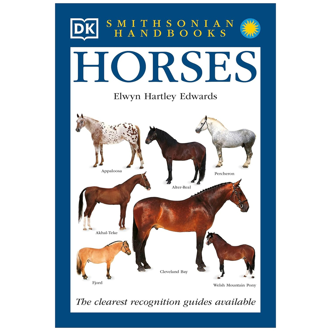 预售 英文原版 马 彩色图鉴 DK Smithsonian Handbook: Horses