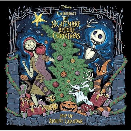 现货 英文原版 圣诞夜惊魂立体书 Scott CampThe Nightmare Before Christmas Advent Calendar and  豆瓣高分