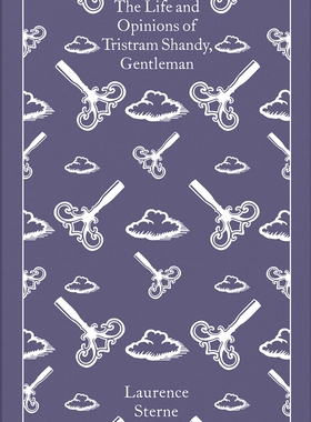 预售 英文原版 The Life and Opinions of Tristram Shandy, Gentleman 绅士特里斯特拉姆·尚迪的生平与观点