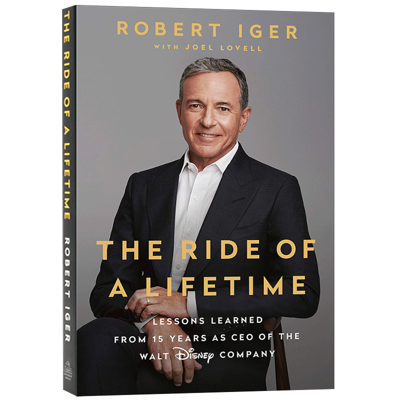 现货 英文原版 一生的旅程:作为迪士尼公司CEO15年的经验教训 The Ride of a Lifetime 比尔盖茨推荐书单 罗伯特·艾格