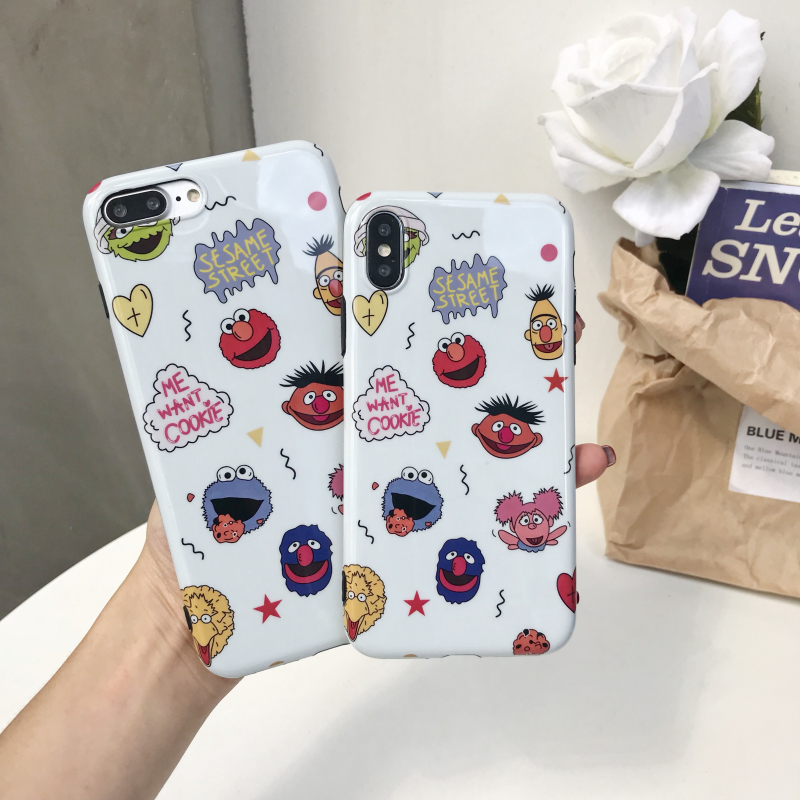 insÍøºìÖ¥Âé½ÖÆ»¹ûxͯȤ¿¨Í¨iPhone8ÊÖ»ú¿Ç°×É«6sÈíÌ×7plusÄÐÅ®¿î