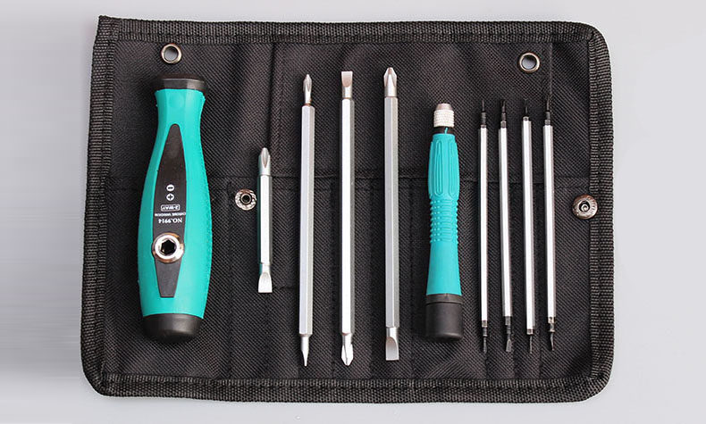 PENGGONG 세트 가방 드라이버 세트 조합 드라이버 수리 도구 세트 교체 헤드 드라이버 드라이버 세트